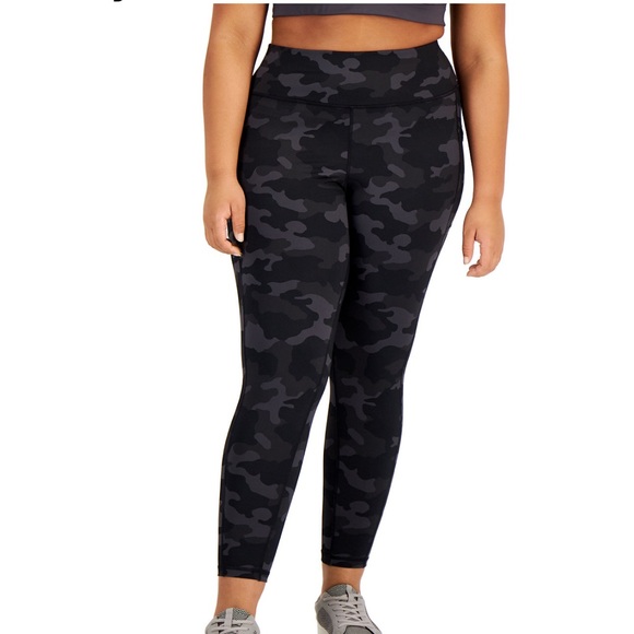 Leggings Imprimés Ideology Performance Femme XS Rose - Coupe Capri